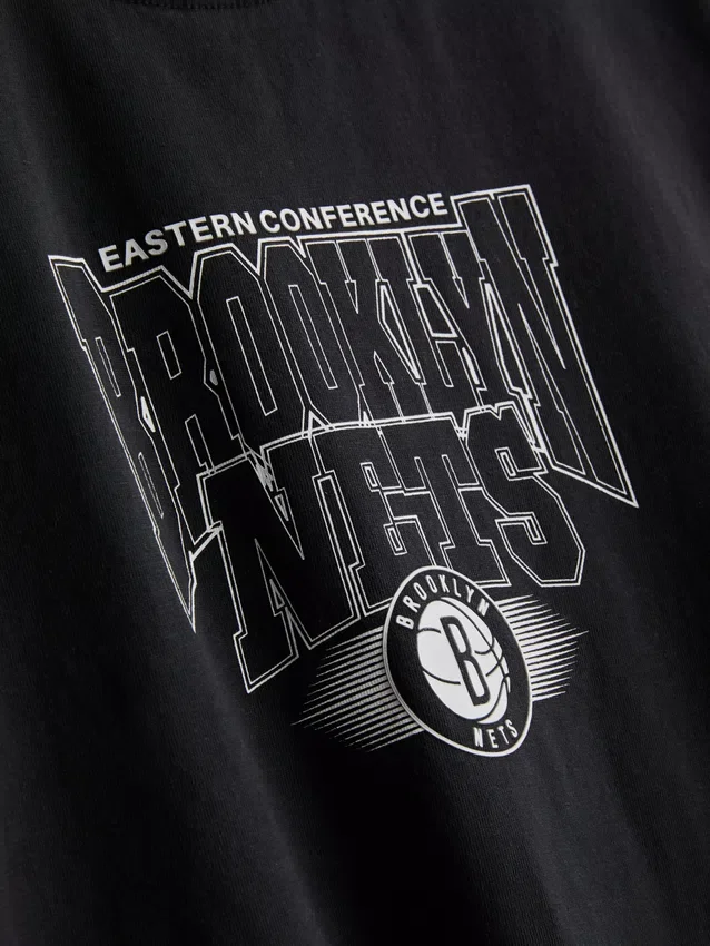 7-15 jaar | NBA Brooklyn Nets T-shirt