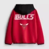7-15 jaar | NBA Chicago Bulls hoodie met ritssluiting