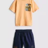 7-15 jaar | Pokémon T-shirt en Shorts set