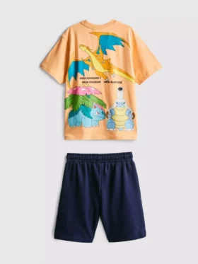 7-15 jaar | Pokémon T-shirt en Shorts set