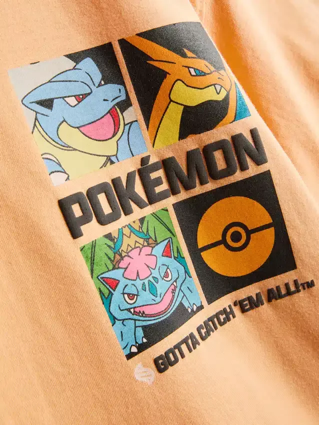 7-15 jaar | Pokémon T-shirt en Shorts set