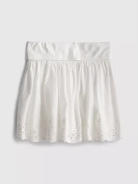 7-15 jaar | rok met broderie anglaise