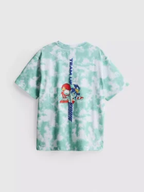 7-15 jaar | Sonic the Hedgehog tie-dye T-shirt