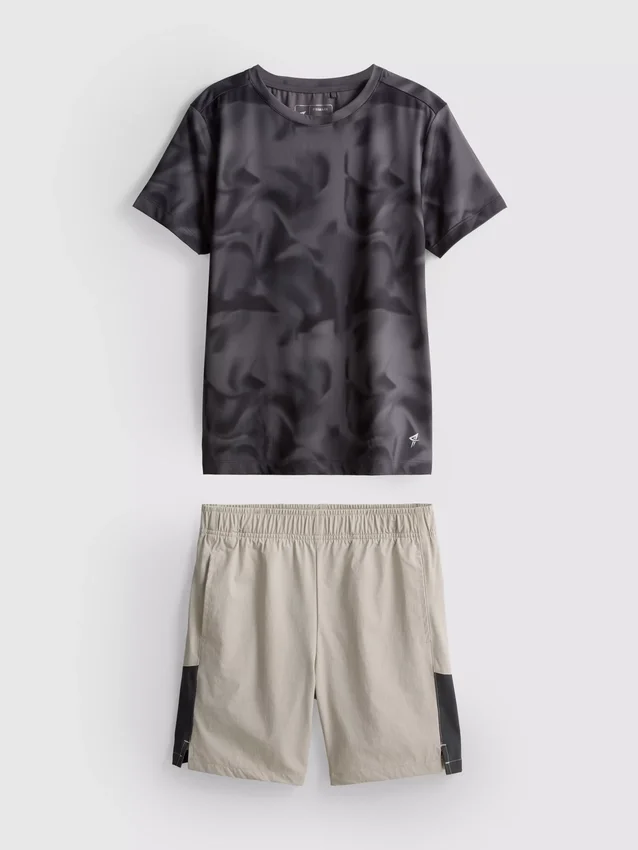 7-15 jaar | sportieve set met T-shirt en Shorts