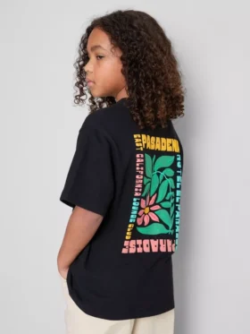 7-15 jaar | T-shirt met bloemenprint in reliëf