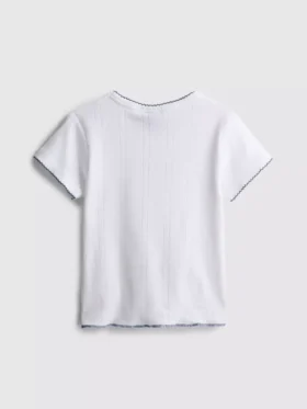 7-15 jaar | T-shirt met ‘I Love New York’-borduursel