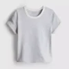 7-15 jaar | T-shirt met ringer-boord