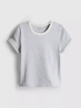 7-15 jaar | T-shirt met ringer-boord