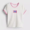 7-15 jaar | T-shirt met ringer-boord