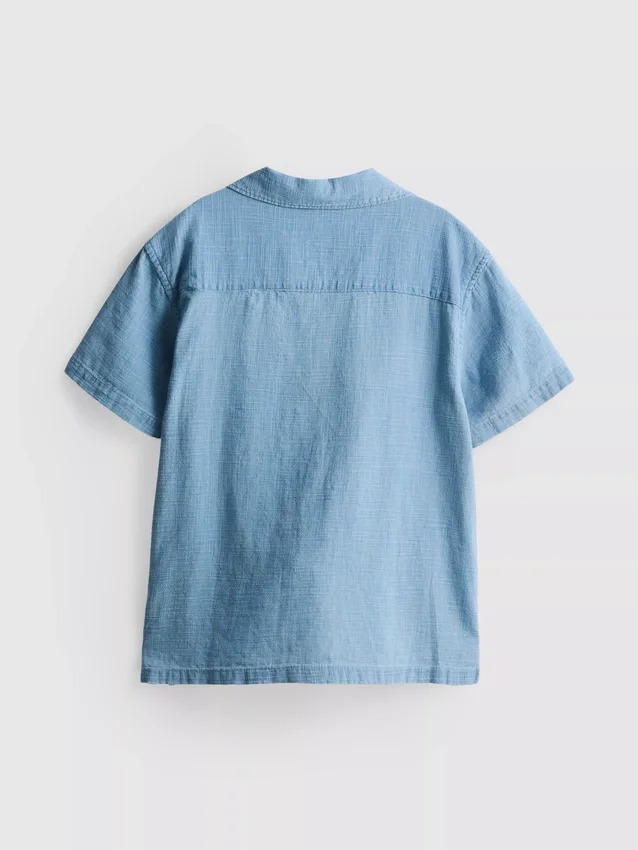 7-15 jaar | T-shirt met textuur
