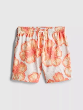 7-15 jaar | zwemshort met bloemenprint