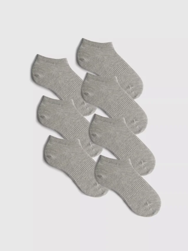 7-pack essentiële enkelsokken