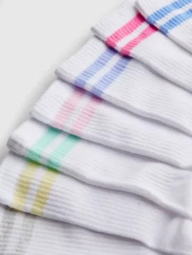7-pack geribde sportsokken
