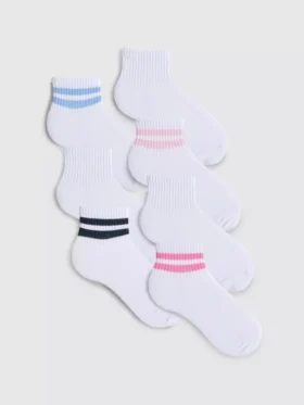 7-pack korte sportsokken