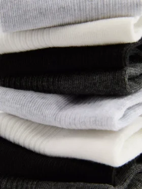 7-pack neutrale sneakersokken