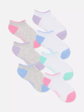 7-pack sneaker sokken met dagen van de week