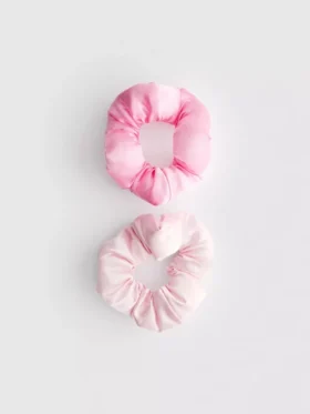 9-pack jumbo satijnen scrunchies om in te slapen