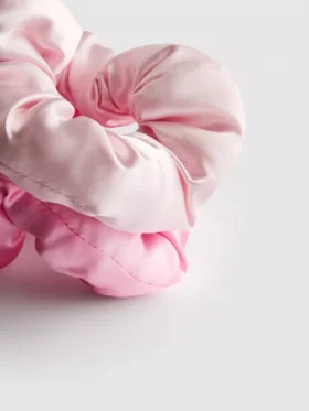 9-pack jumbo satijnen scrunchies om in te slapen
