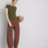 Aansluitend T-shirt met kapmouwtjes