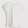 Aansluitend T-shirt met kapmouwtjes