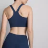 Actieve crop top met V-hals en racerback
