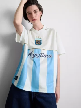 Argentijns voetbalshirt met kraag