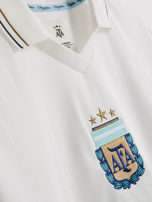Argentijns voetbalshirt met kraag