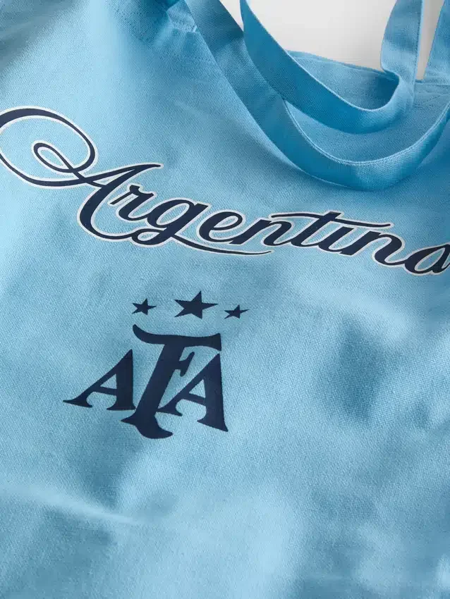 Argentijnse voetbal-canvas draagtas