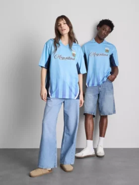 Argentinië T-shirt met korte mouwen van mesh