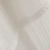 Asymmetrisch T-shirt met franjes van katoen