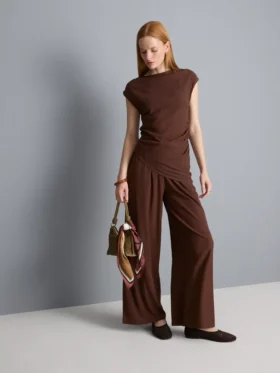 Asymmetrische gekreukelde top