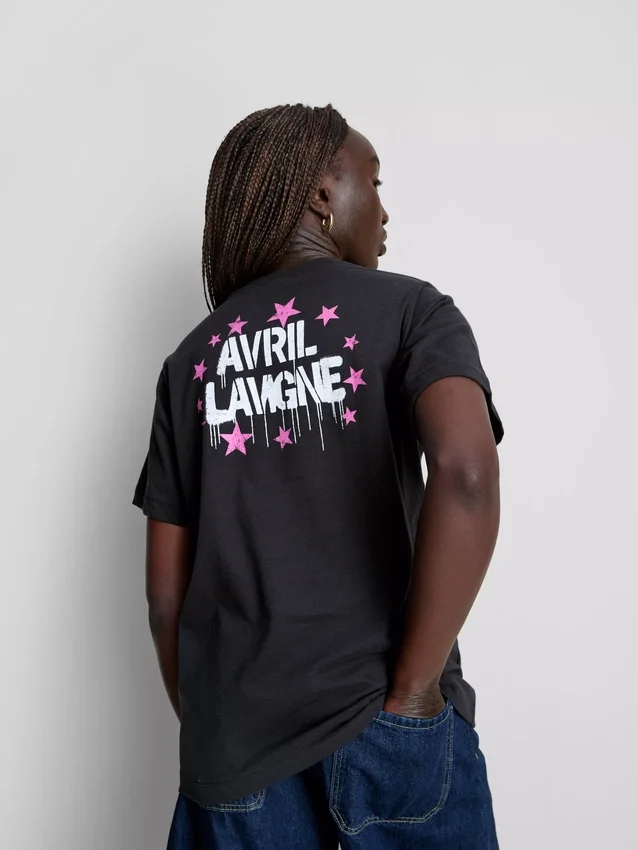 Avril Lavigne katoenen T-shirt met print