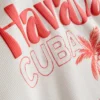 Baby-T-shirt met grafische print, rijk aan katoen, in de kleur Havana