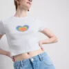 Baby-T-shirt met ‘Pride Heart’-print, rijk aan katoen