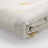 Babydeken van mousseline met dierenprint