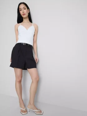 Babydoll-topje met V-hals