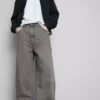 Baggy jeans met middelhoge taille