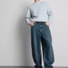 Baggy jeans met middelhoge taille