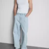 Baggy jeans met middelhoge taille