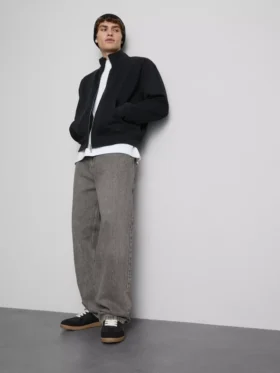 Baggy jeans met middelhoge taille