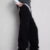 Baggy jeans met middelhoge taille