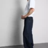 Baggy jeans met middelhoge taille