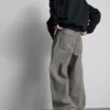 Baggy jeans met middelhoge taille