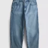 Baggy jeans met middelhoge taille
