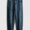 Baggy jeans met middelhoge taille