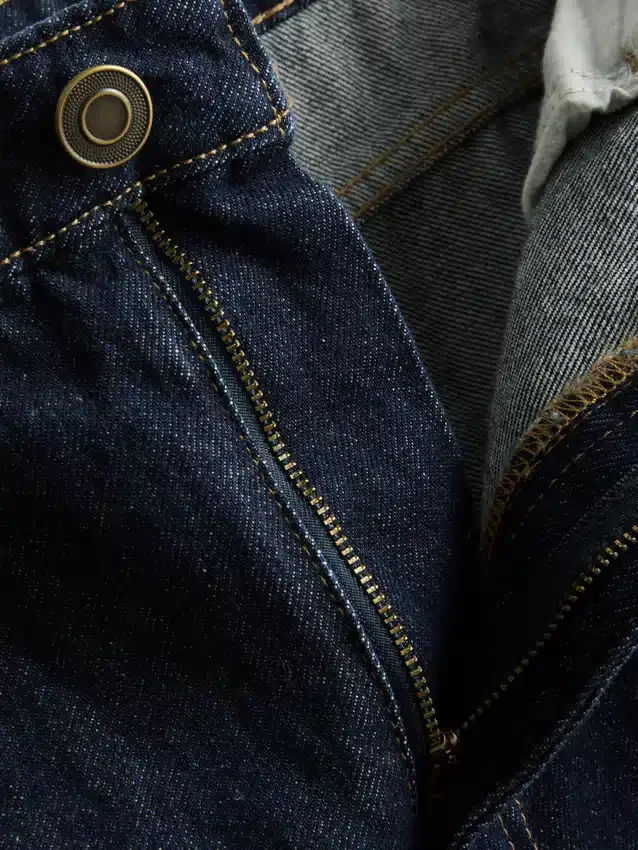 Baggy jeans met middelhoge taille