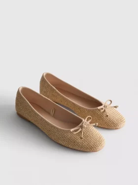 Ballerina’s met kralen als accent
