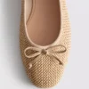 Ballerina's met kralen als accent