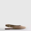 Ballerina’s met slingback-platte schoenen