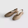 Ballerina’s met slingback-platte schoenen